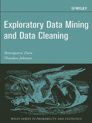 cover image of Exploratory Data Mining and Data Cleaning